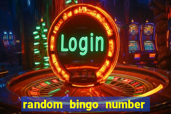 random bingo number generator 1-90