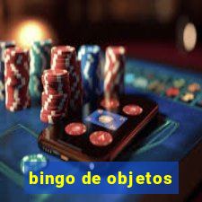 bingo de objetos