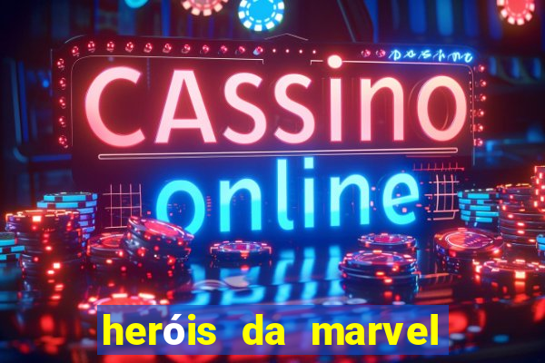 heróis da marvel nomes e fotos