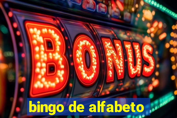 bingo de alfabeto