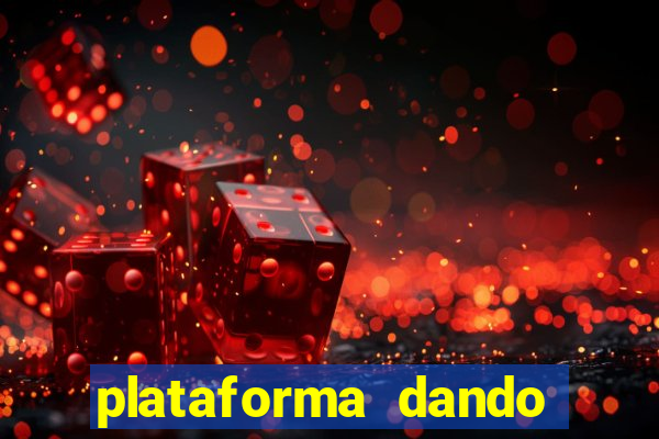 plataforma dando bonus de cadastro