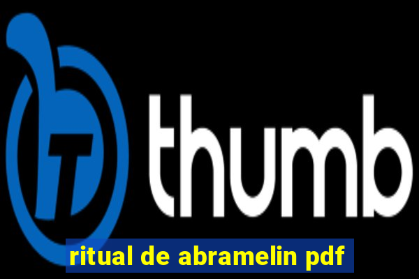 ritual de abramelin pdf