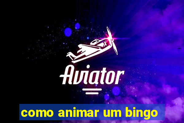 como animar um bingo