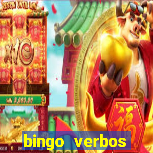 bingo verbos irregulares ingles