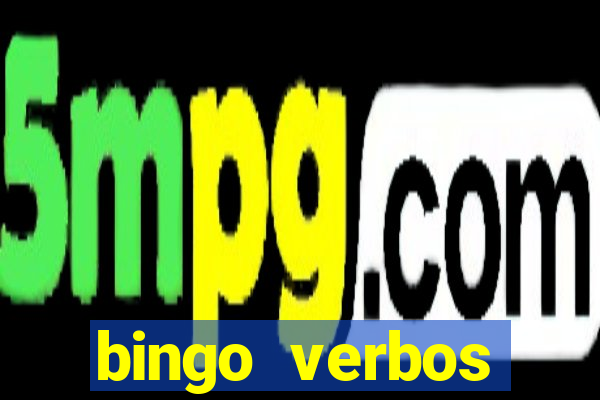 bingo verbos irregulares ingles