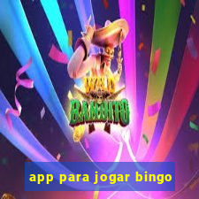 app para jogar bingo