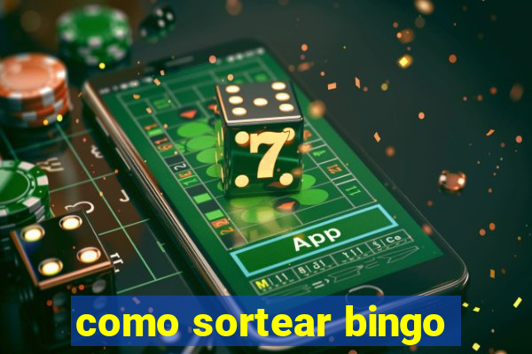 como sortear bingo