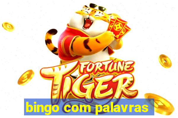 bingo com palavras