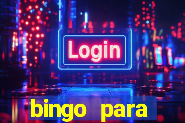 bingo para despedida de solteira para imprimir