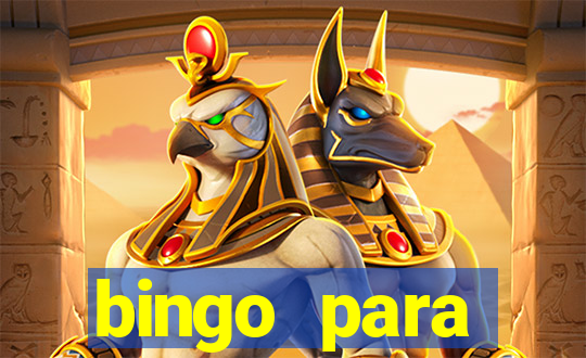 bingo para despedida de solteira para imprimir