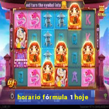 horario fórmula 1 hoje