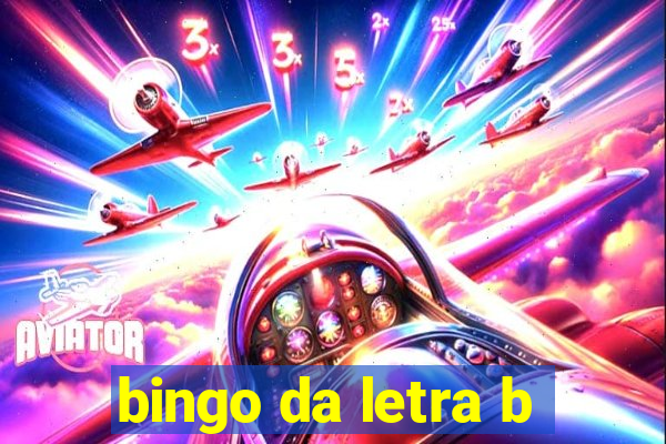 bingo da letra b