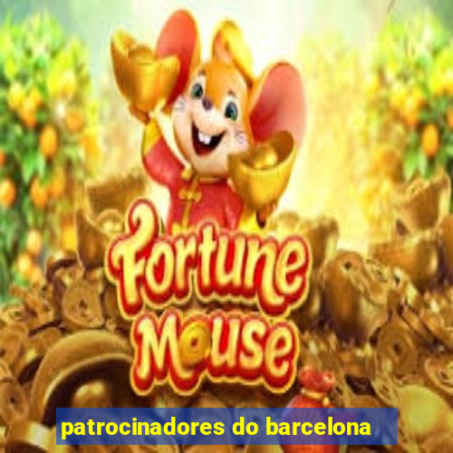 patrocinadores do barcelona