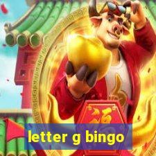 letter g bingo