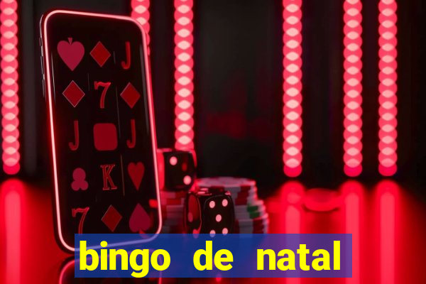 bingo de natal para imprimir gratis