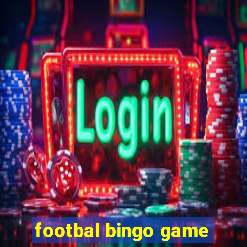 footbal bingo game