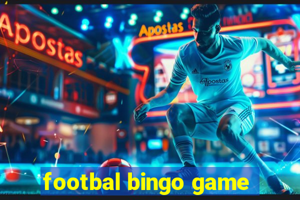 footbal bingo game