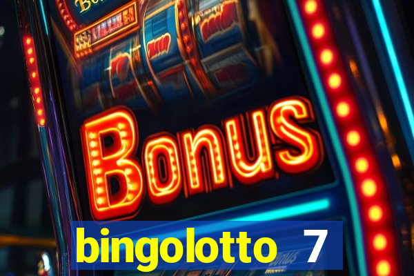 bingolotto 7 januari 2024