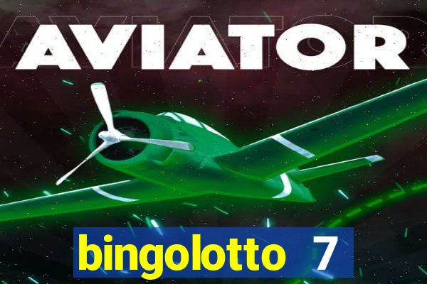 bingolotto 7 januari 2024