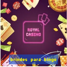 brindes para bingo de empresa