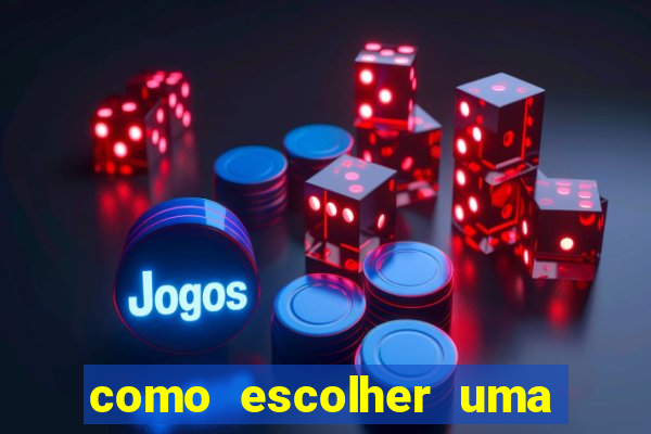 como escolher uma boa cartela de bingo