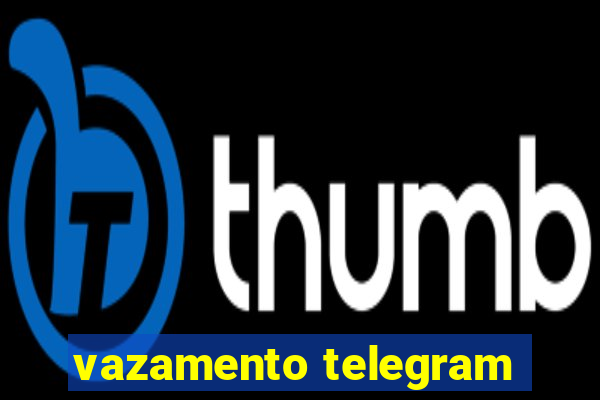 vazamento telegram