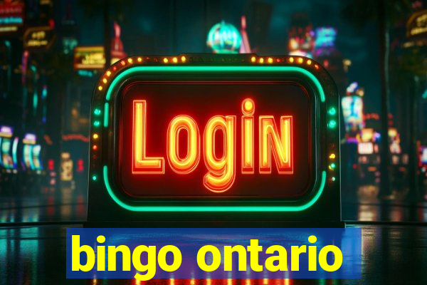 bingo ontario