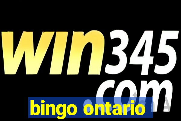 bingo ontario