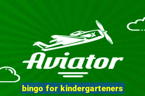 bingo for kindergarteners