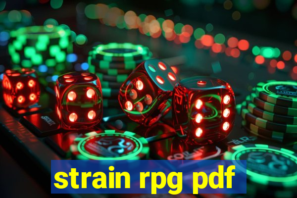 strain rpg pdf