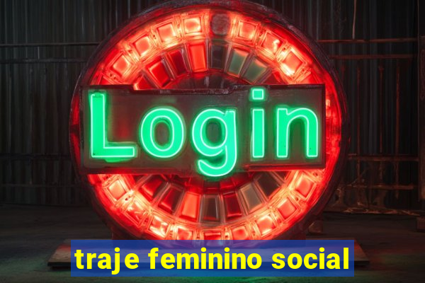 traje feminino social