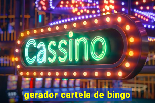 gerador cartela de bingo