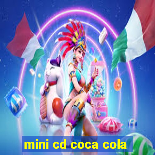 mini cd coca cola